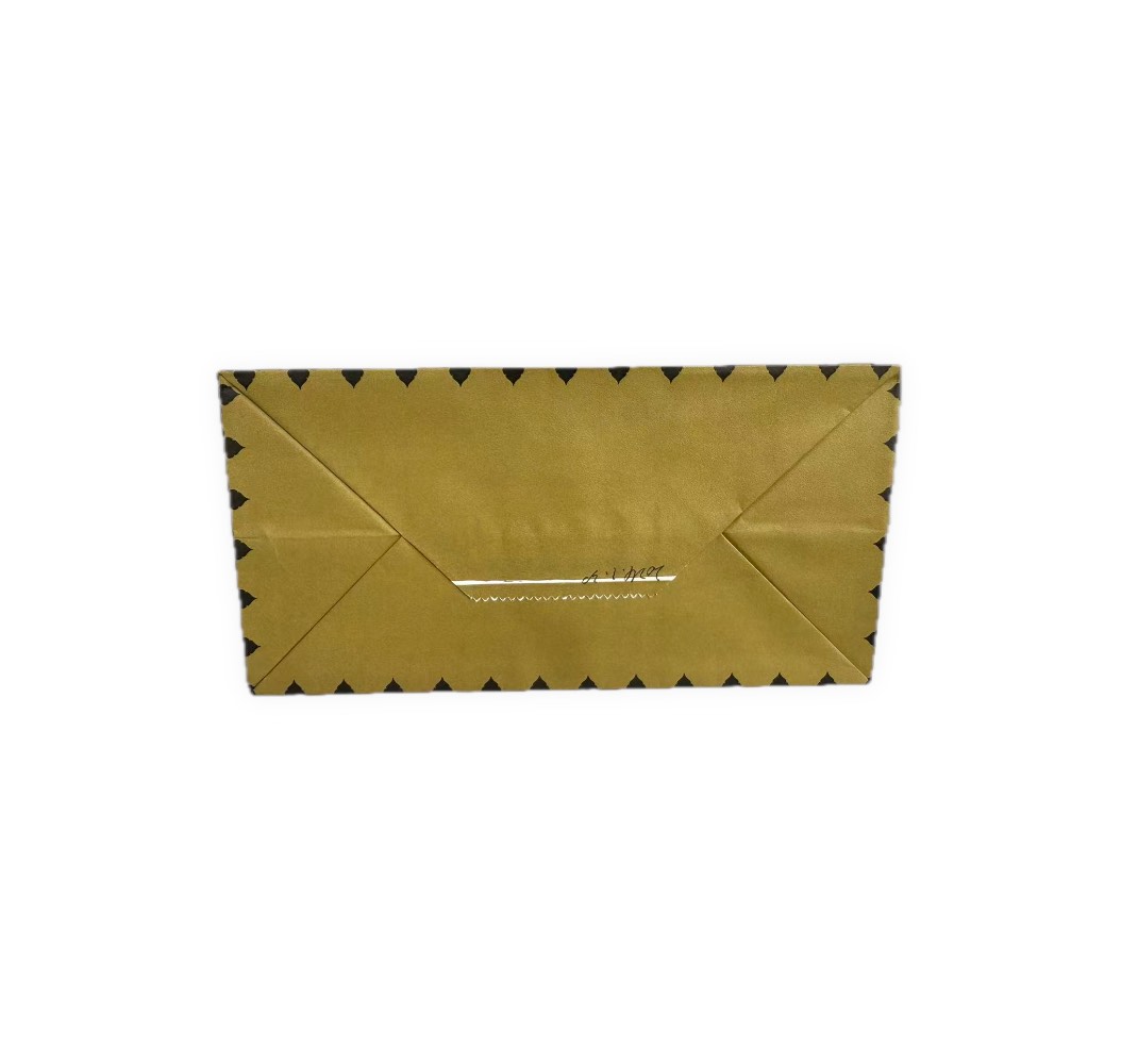 Little Thai Silk Gold Paper Gift Bag