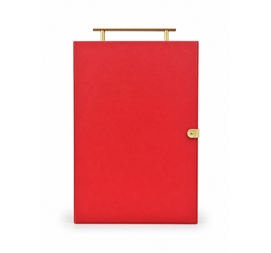 Floral Carry-Handle Gift Box