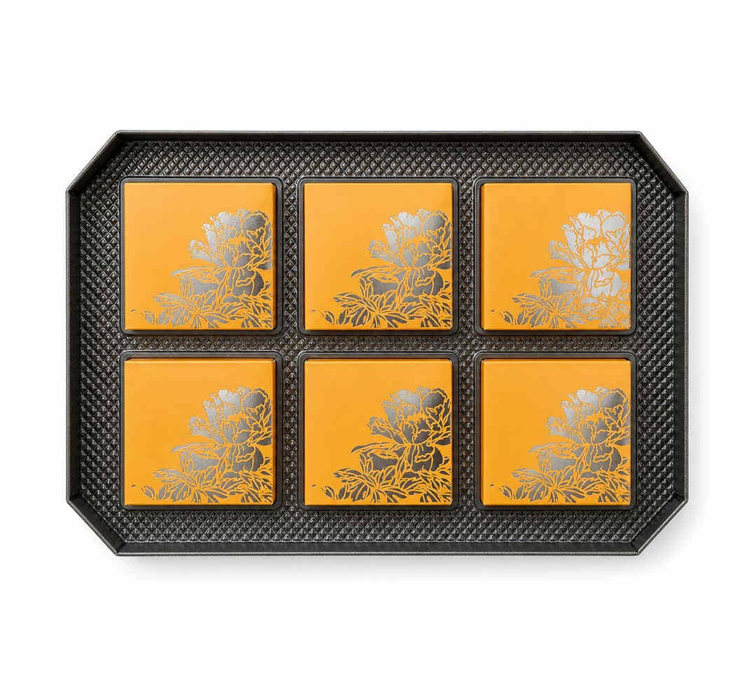 Fold-Flat Octagonal Mooncake Gift Box