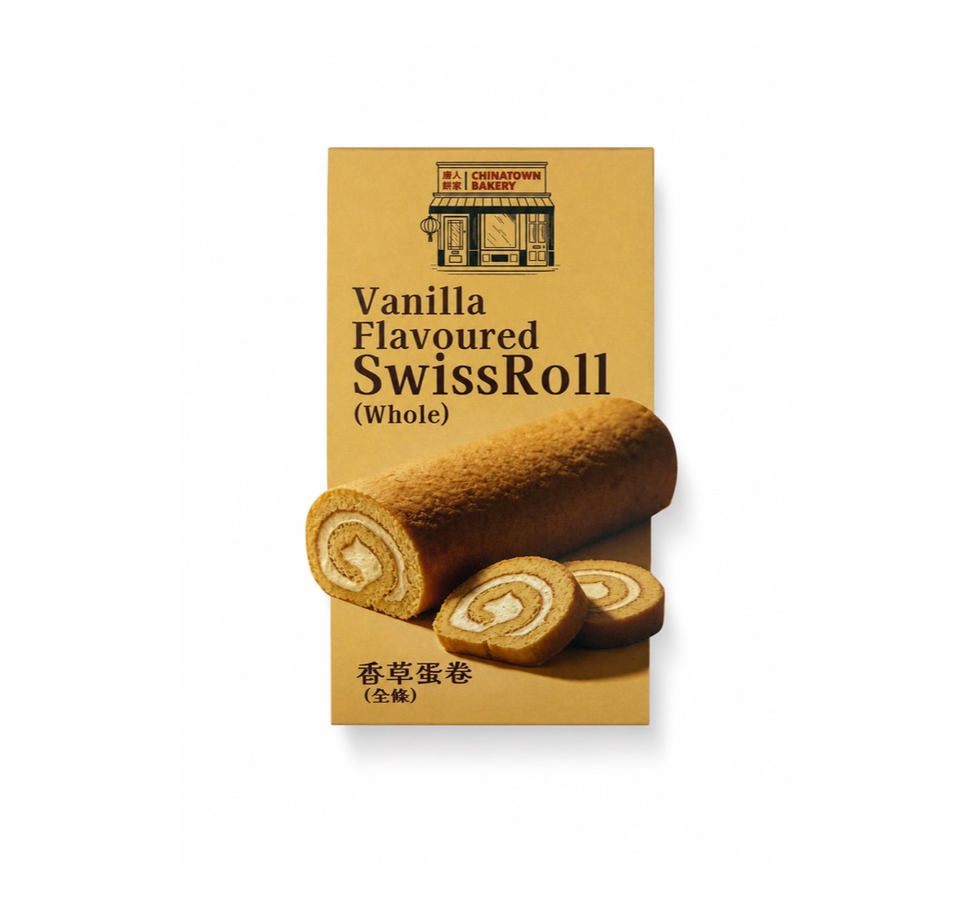 Chinatown Bakery Swiss Roll Carton Collection