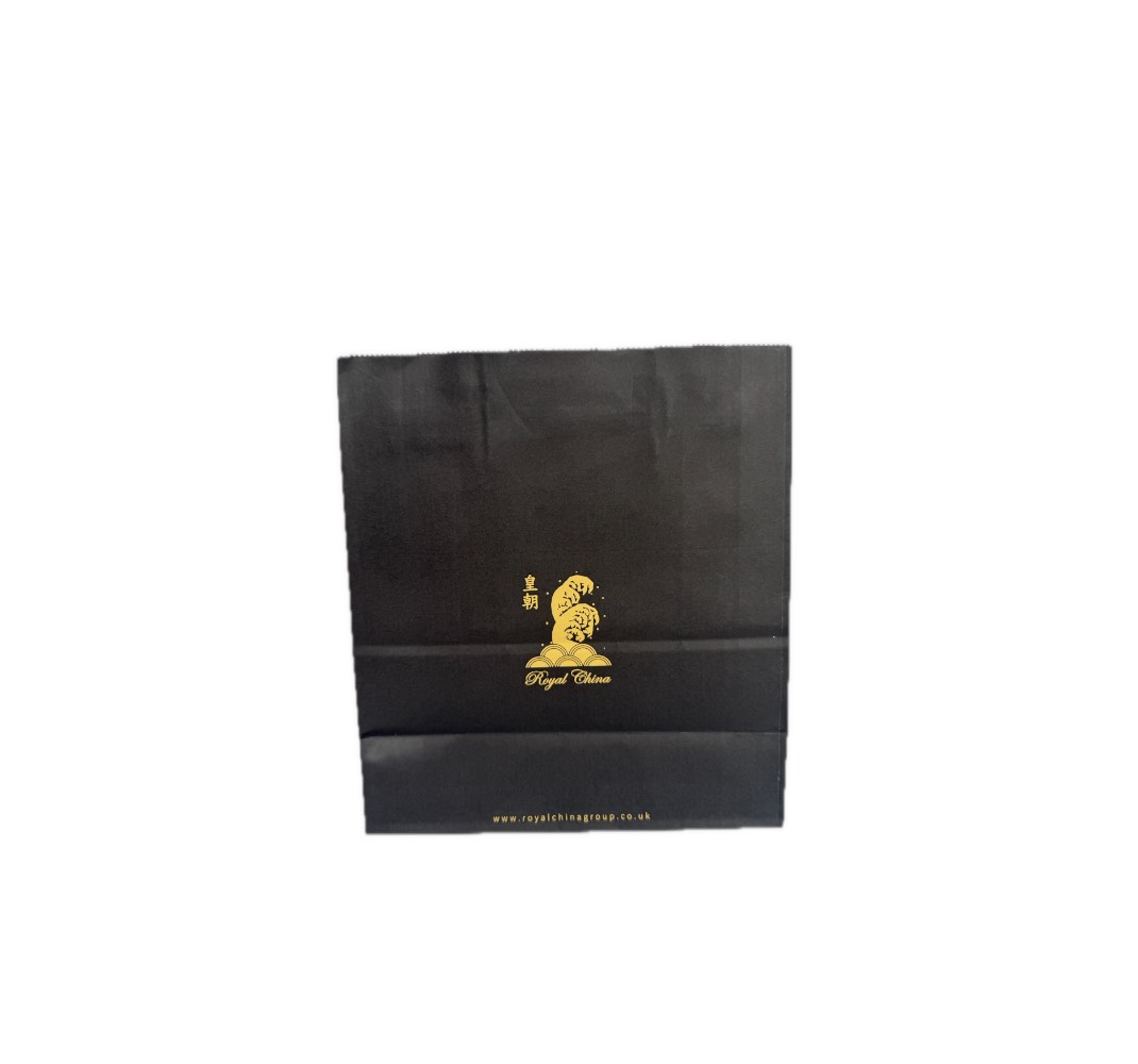 Royal China Black Paper Gift Bag