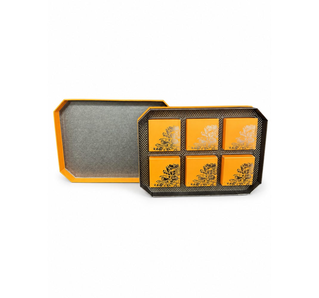 Fold-Flat Octagonal Mooncake Gift Box