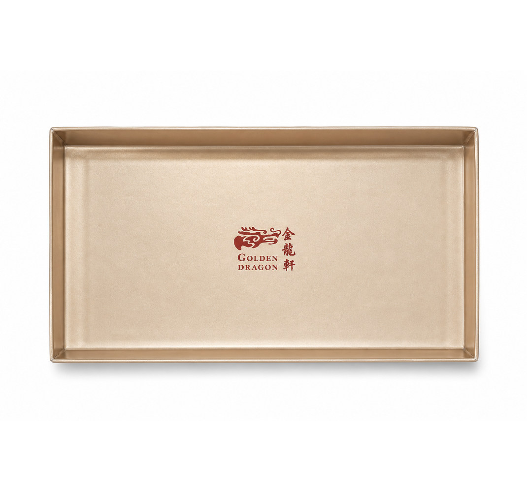 Golden Dragon Patterned Mooncake Gift Box
