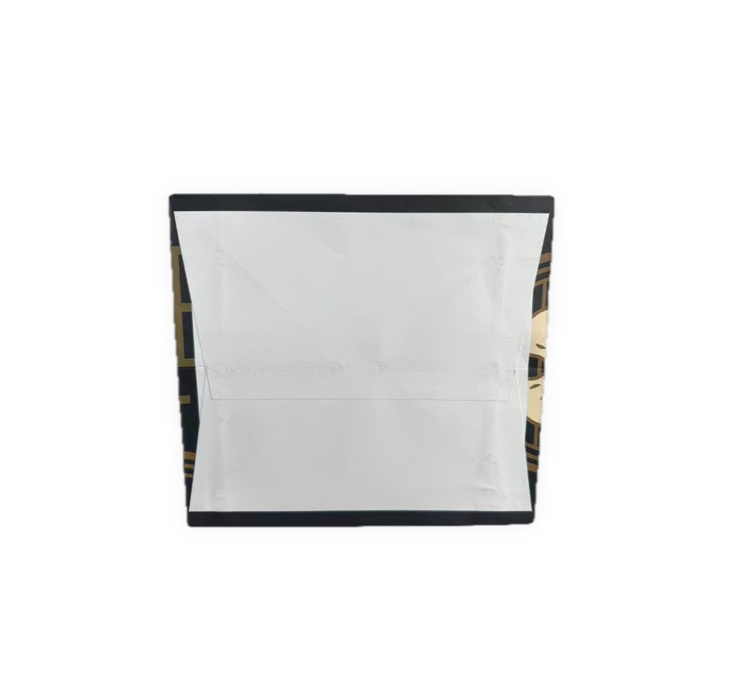 Royal China Black-and-Gold Paper Gift Bag