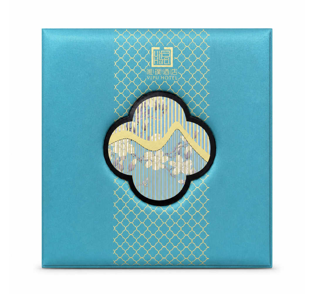 VIPU Hotel Turquoise Window Gift Box